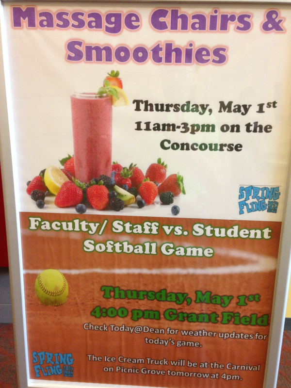 maui wowi smoothies at Dean College