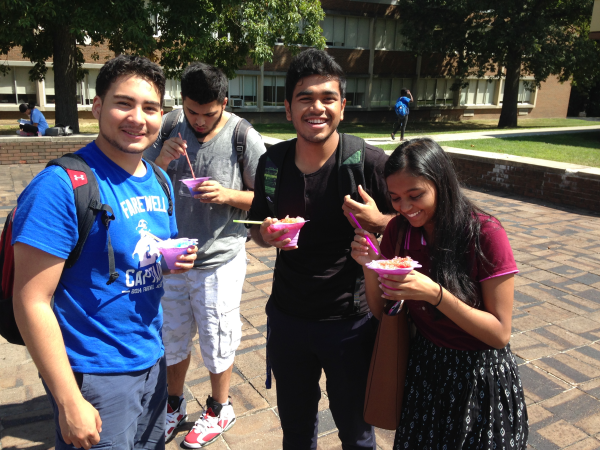 Maui Wowi smoothies at NYIT